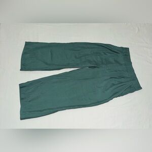 ZARA Women’s Teal Green Wide-Leg Pants (Size M)
